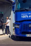 les stations publiques de recharge pour poids lourds électriques